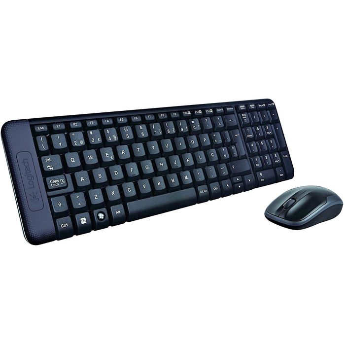Logitech Teclado y Ratón Inalámbricos Mk220 - K220 + M150 0 Logitech Teclado y Ratón Inalámbricos Mk220 - K220 + M150 0