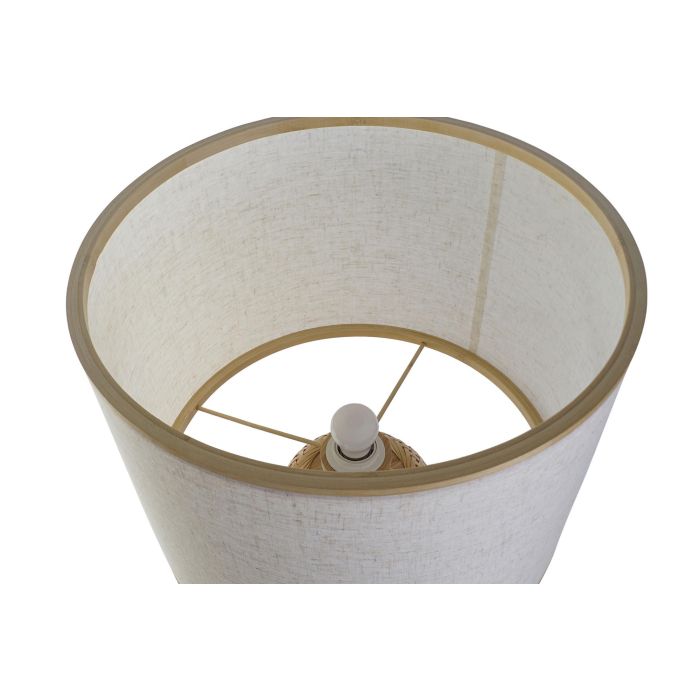 Lampara Sobremesa Urban DKD Home Decor Marron Natural 40 x 71 x 40 cm Lampara Sobremesa Urban DKD Home Decor Marron Natural 40 x 71 x 40 cm