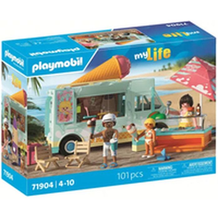 Playmobil PL71904 Camión de helados con 3 figuras, Vacaciones en la playa 1 Playmobil PL71904 Camión de helados con 3 figuras, Vacaciones en la playa 1