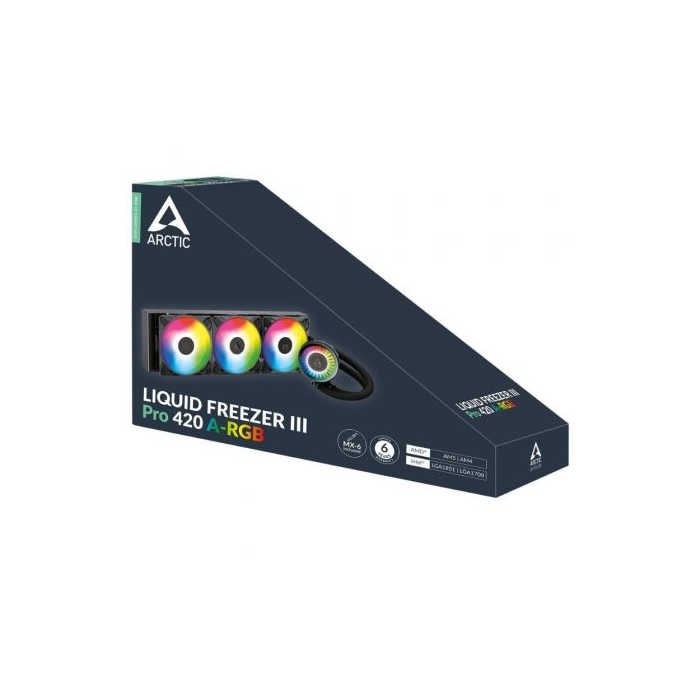 Sistema de Refrigeración Líquida Arctic Liquid Freezer III Pro 420 A-RGB/ Negro 4