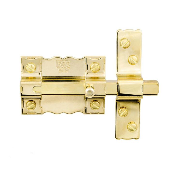 Fac Pasador interior con barra F12102 dorado 14mm barra y 3mm cerradero 0 Fac Pasador interior con barra F12102 dorado 14mm barra y 3mm cerradero 0