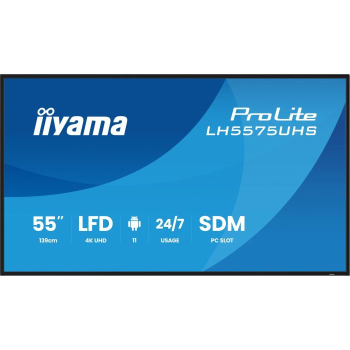 IIYAMA 139.0cm(55") LH5575UHS-B2AG 16:9 3xHDMI+DP+2xUSB (Speditionsversand) 1 IIYAMA 139.0cm(55") LH5575UHS-B2AG 16:9 3xHDMI+DP+2xUSB (Speditionsversand) 1