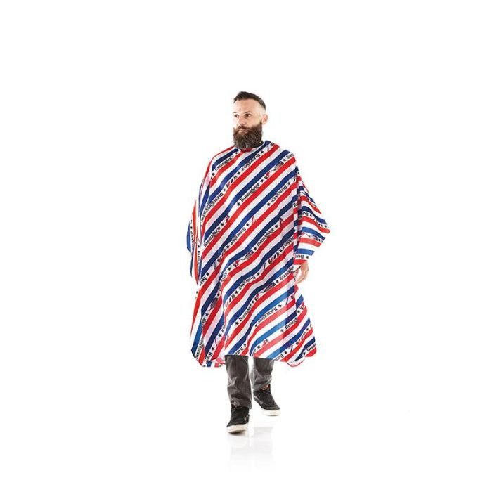 Xanitalia Pro Capa Corte Poliéster Barbero 145x155 cm - Repelente al Agua