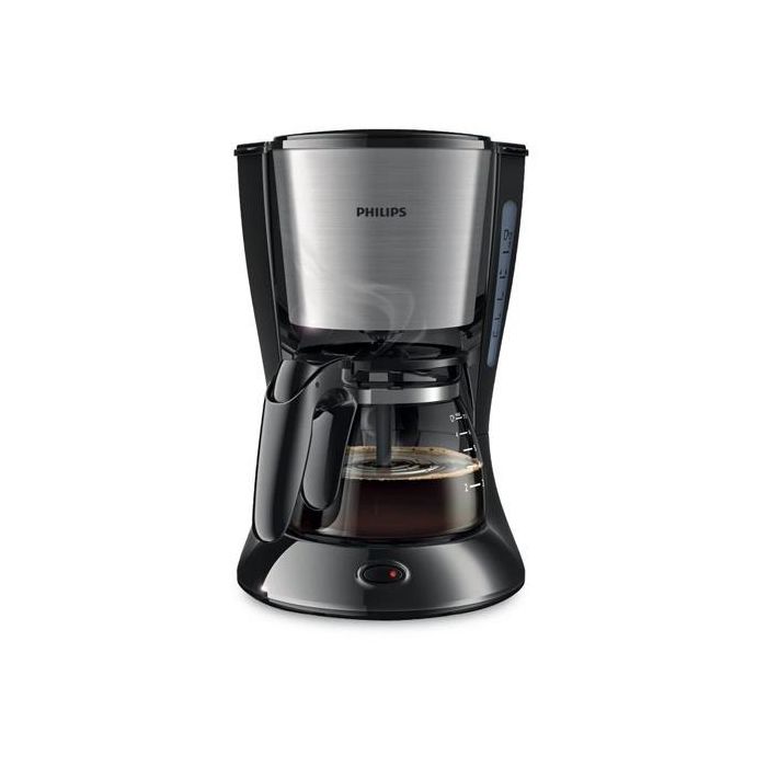 Philips Cafetera De Goteo 700 W Plata Y Negro Philips Cafetera De Goteo 700 W Plata Y Negro