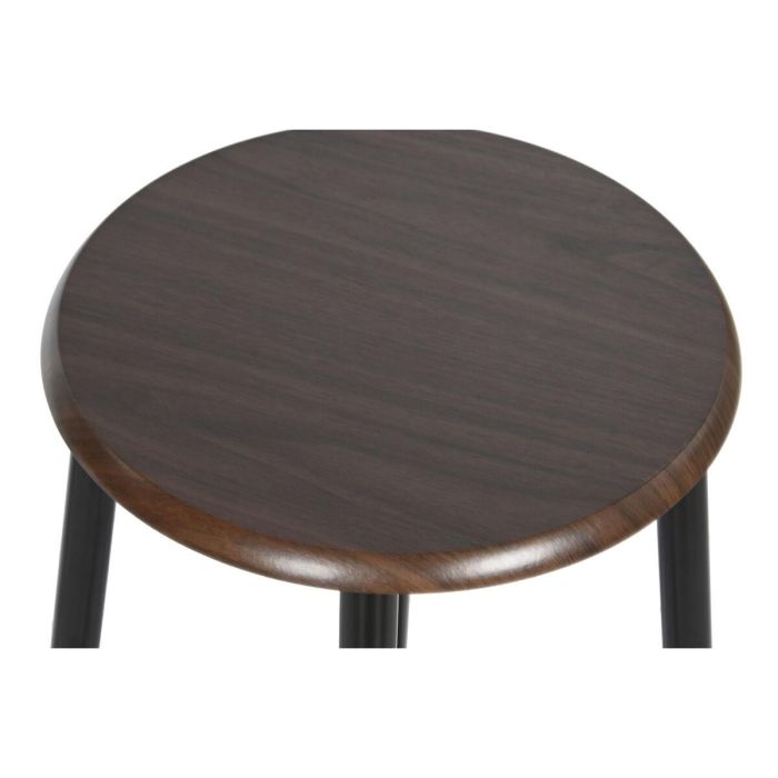 Mesa Basicos DKD Home Decor Negro Marron 50 x 84 x 80 cm Set de 3 3