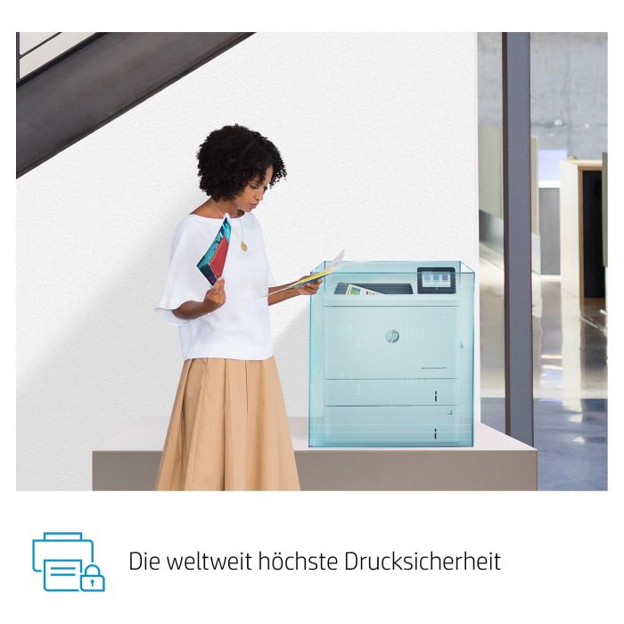 HP Color LaserJet Enterprise M555x Impresora Láser Color A4 38 ppm LAN WiFi Duplex 1200x1200 DPI