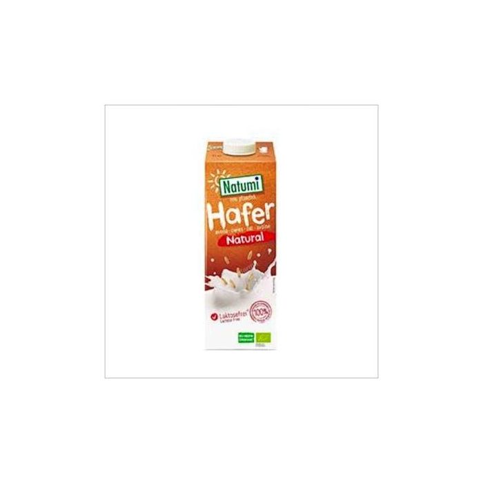 NATUMI Bebida Vegetal de Avena 1 Litro (Pack de 6 Unidades) Bio Vegan