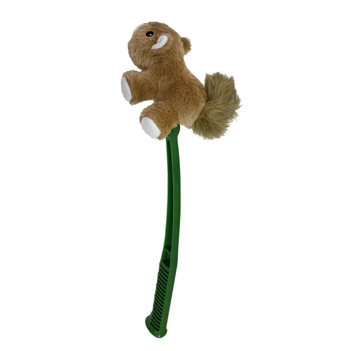 Hunter Juguete para Perros Flingerz Ardilla Peluda con Lanzador Integrado, Nylon Balístico Resistente, Chirriador, Recogida Fácil y Lavable 3 Hunter Juguete para Perros Flingerz Ardilla Peluda con Lanzador Integrado, Nylon Balístico Resistente, Chirriador, Recogida Fácil y Lavable 3