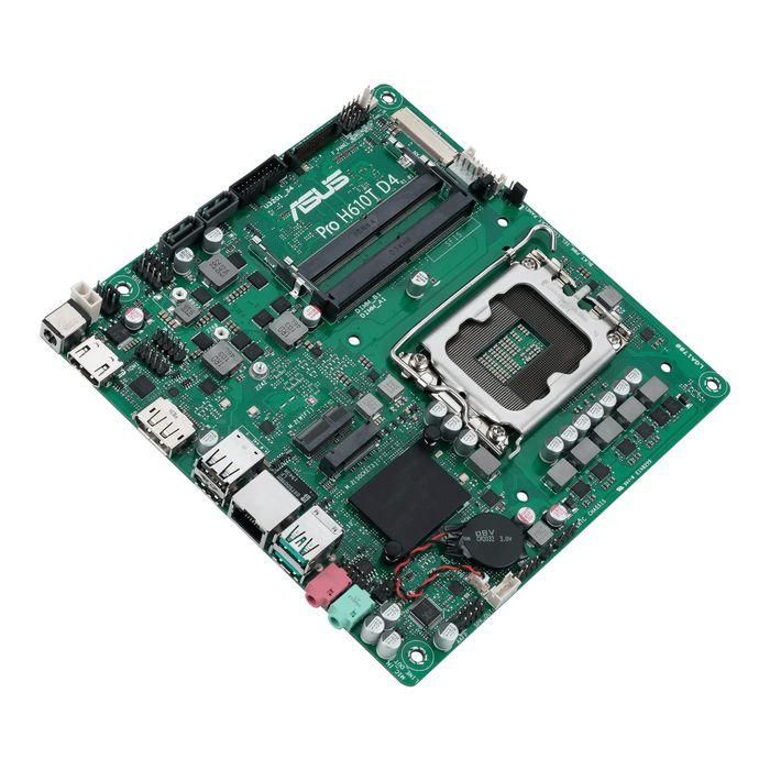 Asus Intel H610, LGA1700, 2x DDR4, DP, HDMI, M.2, SATA III, USB, 1G LAN, Mini-ITX, 170x170 mm 4 Asus Intel H610, LGA1700, 2x DDR4, DP, HDMI, M.2, SATA III, USB, 1G LAN, Mini-ITX, 170x170 mm 4