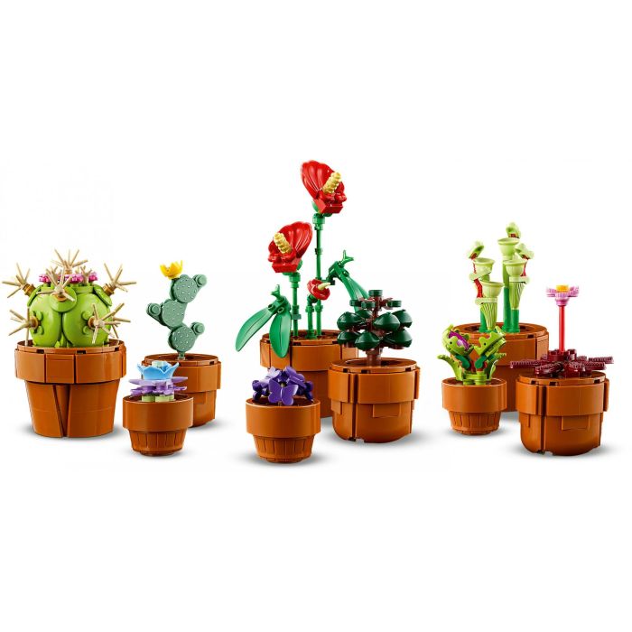 LEGO 10329 Plantas Diminutas Icons: Set de Construcción Adorno Floral para Adultos, 9 Especies Exóticas Sin Mantenimiento 4 LEGO 10329 Plantas Diminutas Icons: Set de Construcción Adorno Floral para Adultos, 9 Especies Exóticas Sin Mantenimiento 4