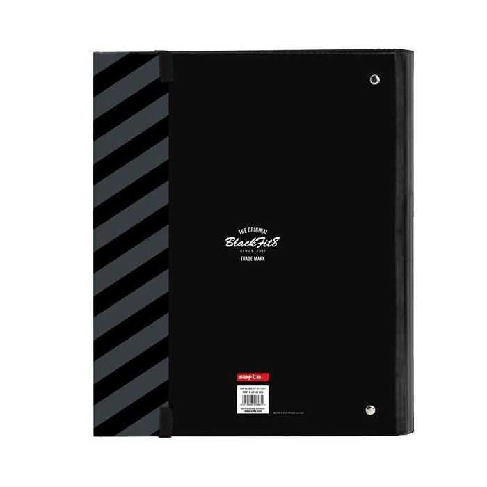 Carpeta de anillas BlackFit8 Zone Negro 27 x 32 x 3.5 cm 1