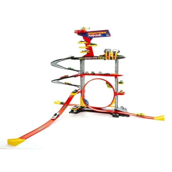 Molto Parking 4 Plantas + 1 Loop + 2 Coches para Niños a partir de 3 años 0 Molto Parking 4 Plantas + 1 Loop + 2 Coches para Niños a partir de 3 años 0