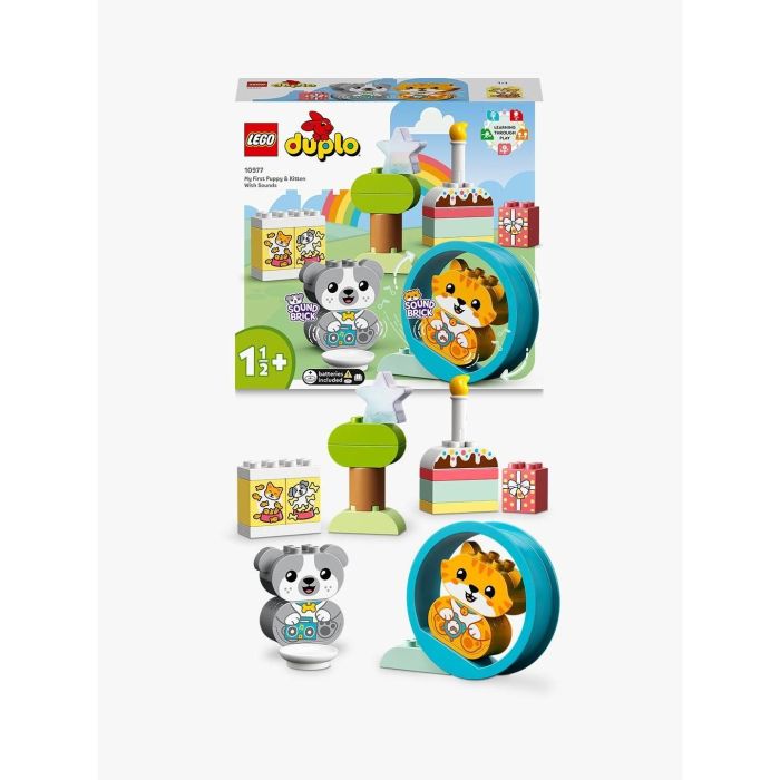 Playset Lego 10977 DUPLO My First Puppy Kitten (22 Piezas) 12
