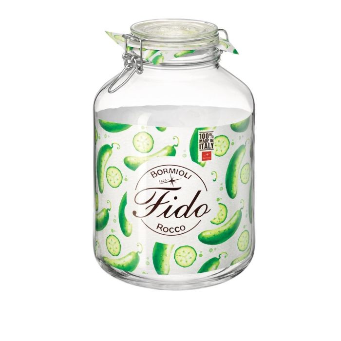 Bormioli Rocco Tarro Conserva Fido Vidrio 5 L Hermético Pack 6 Unidades Apto Lavavajillas Fabricado en Italia 2 Bormioli Rocco Tarro Conserva Fido Vidrio 5 L Hermético Pack 6 Unidades Apto Lavavajillas Fabricado en Italia 2