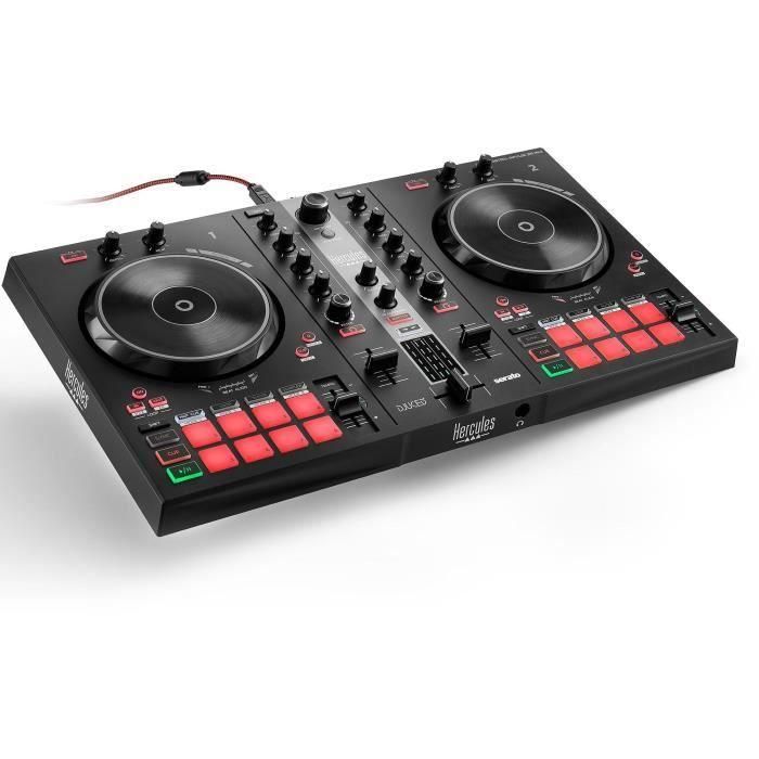 Hercules DJControl Inpulse 300 MK2 Consola DJ con Serato DJ Lite, DJUCED, 16 Pads, 8 Modos - Negro (4780944) 1