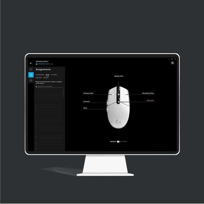 Logitech G203 LIGHTSYNC Gaming Mouse, USB Type-A, Black 8 Logitech G203 LIGHTSYNC Gaming Mouse, USB Type-A, Black 8
