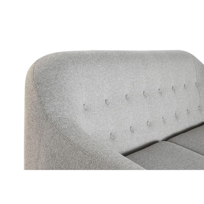 DKD Home Decor Sofá Scandi de 3 plazas, Poliéster/Madera, Gris Natural, 172x82x82 cm, Desmontable 6 DKD Home Decor Sofá Scandi de 3 plazas, Poliéster/Madera, Gris Natural, 172x82x82 cm, Desmontable 6