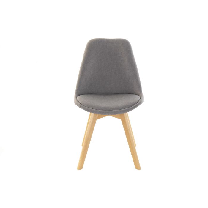 DKD Home Decor Silla Scandi Blanco 56 x 83 x 48 cm 4