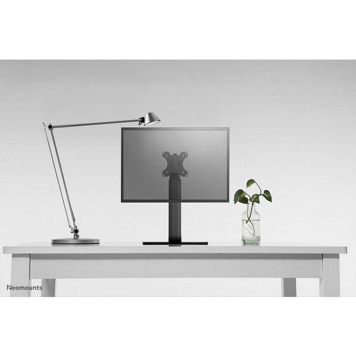Neomounts Stylish Tilt/Turn/Rotate Desk Stand For 10-32" Monitor Screen, Height Adjustable - Black 16 Neomounts Stylish Tilt/Turn/Rotate Desk Stand For 10-32" Monitor Screen, Height Adjustable - Black 16