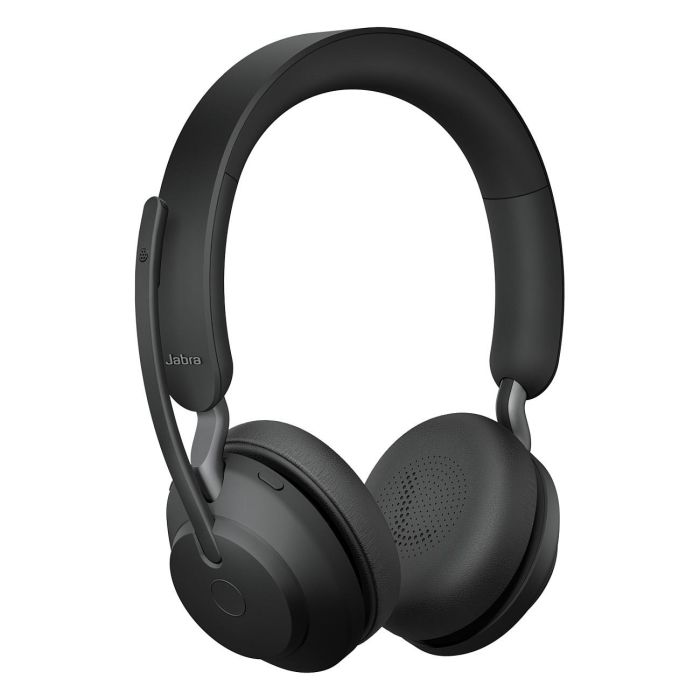 Jabra Evolve2 65 Stereo UC Auriculares Inalámbricos USB-A Negro con Estación de Carga y Link 380 2