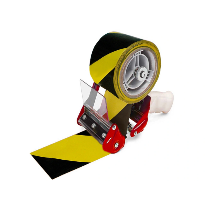 Q-connect Cinta de Seguridad Amarilla y Negra 20 mt x 48 mm 5