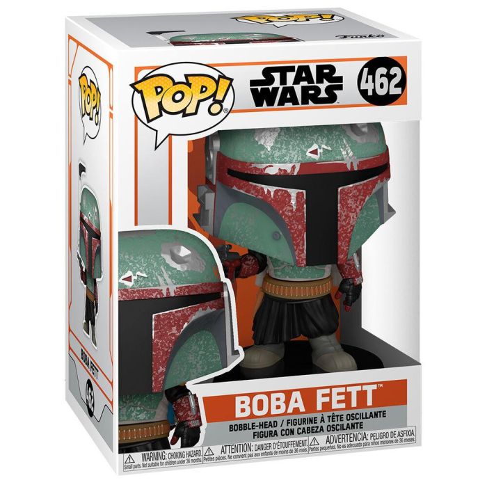 Funko Pop Star Wars The Mandalorian - Boba Fett Figura de Vinilo 9 cm con Caja Original 1 Funko Pop Star Wars The Mandalorian - Boba Fett Figura de Vinilo 9 cm con Caja Original 1