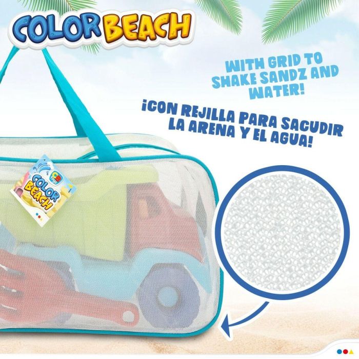 Set de Juguetes de Playa Colorbaby Polipropileno (8 Unidades) 4