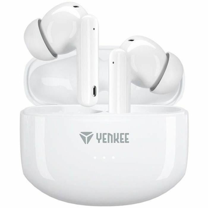 Yenkee YHP 08BT ANC HARMON Auriculares Inalámbricos True Wireless (TWS) Recargables con Cancelación Ruido Activa (ANC)