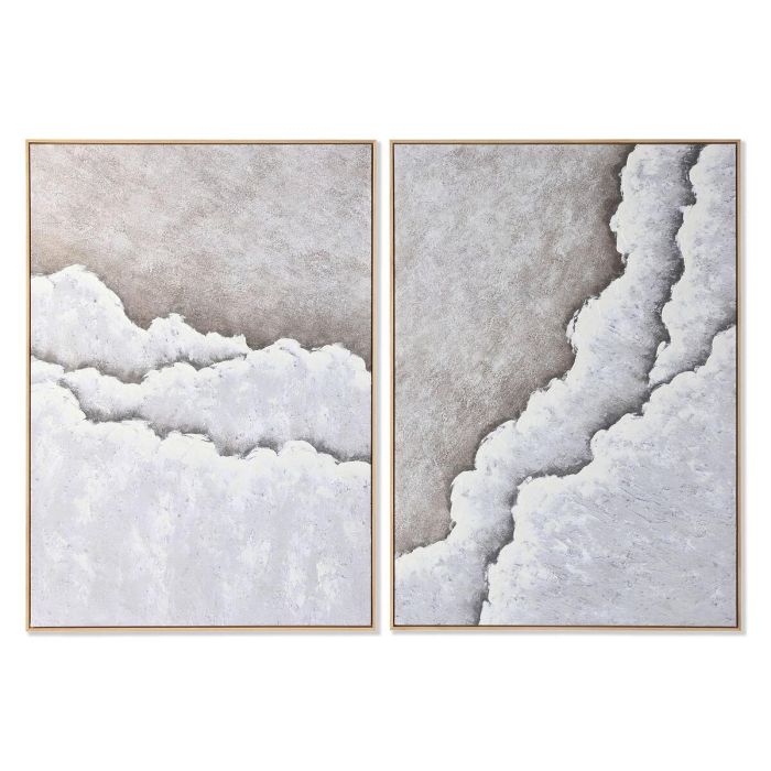 Cuadro Item Home DKD Home Decor Blanco Beige 4.3 x 143 x 103 cm (2 Unidades) Cuadro Item Home DKD Home Decor Blanco Beige 4.3 x 143 x 103 cm (2 Unidades)