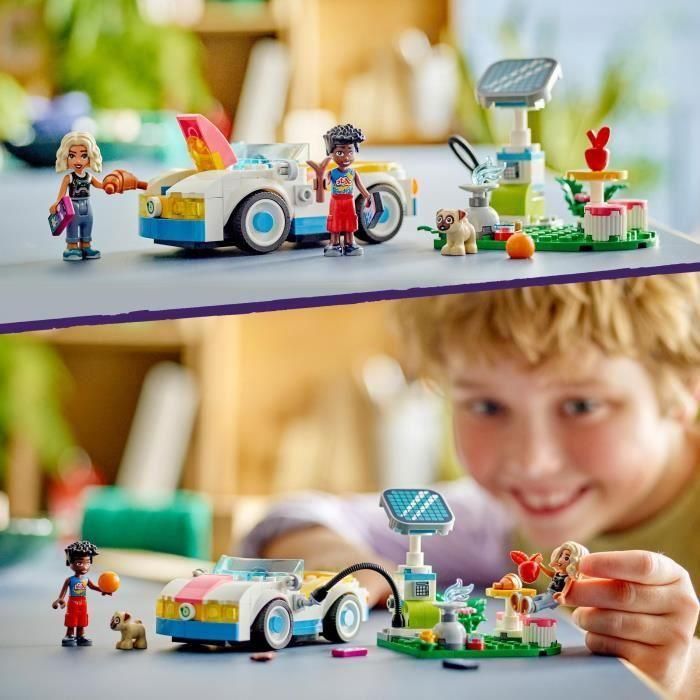 Coche Eléctrico Y Cargador Lego Friends 42609 Lego 4