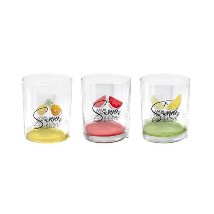 Set de Vasos Home Style Summer Frutas 280 ml 3 Piezas (6 Unidades) 1