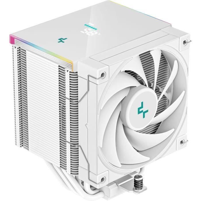 DEEPCOOL - AK500 Digital (Blanco) - Disipador de CPU - 1x120mm - ARGB - Pantalla digital 1