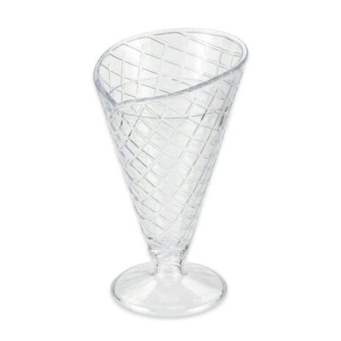 G.E.T - ICM-26-CL - Recipiente para helado 237 ml - 9,9 cm Ø x 16,9 cm de alto - Transparente