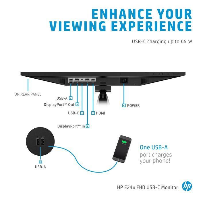 HP E24u G4 FHD USB-C Monitor 11 HP E24u G4 FHD USB-C Monitor 11
