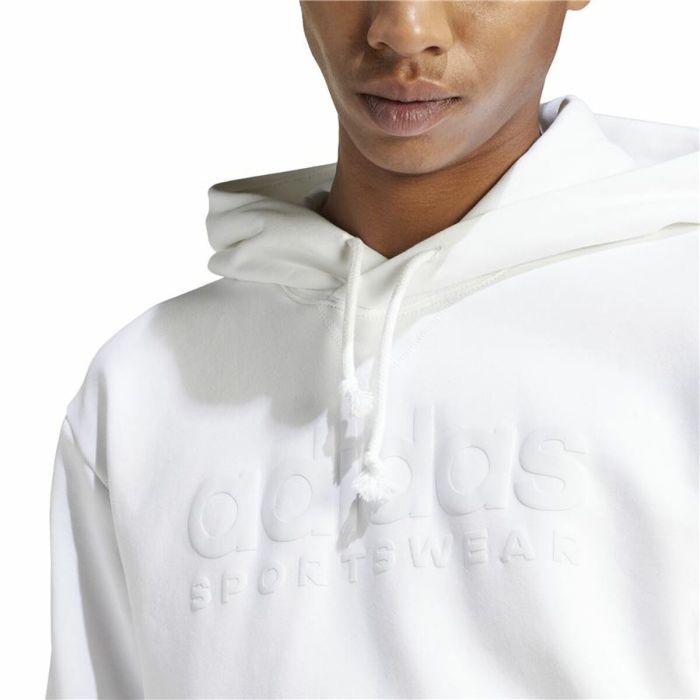 Sudadera con Capucha Hombre Adidas All Szn G Hdy Blanco L 2 Sudadera con Capucha Hombre Adidas All Szn G Hdy Blanco L 2
