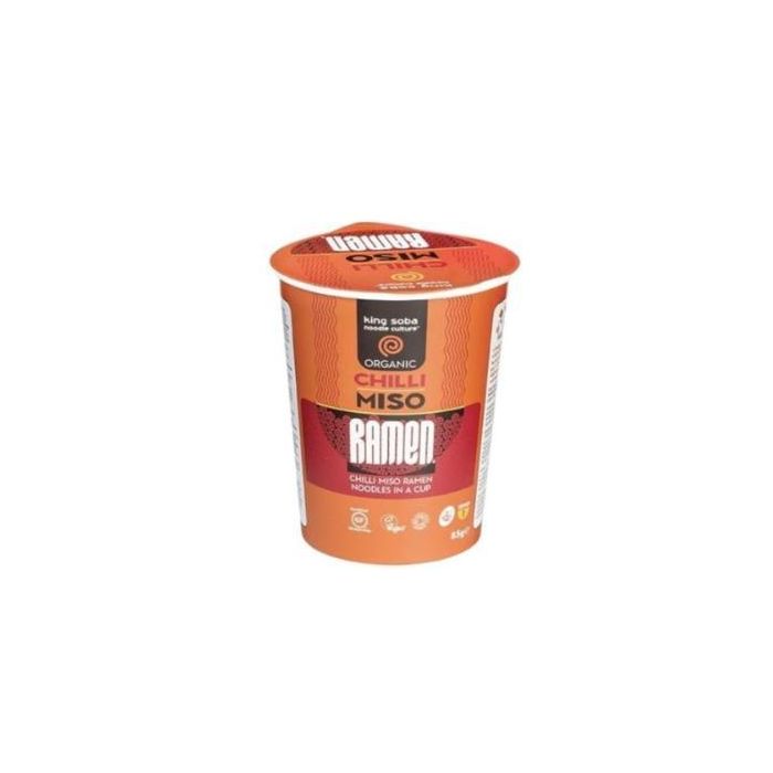 Vaso Sopa Ramen Miso-Chili 85Gr. Bio Sg