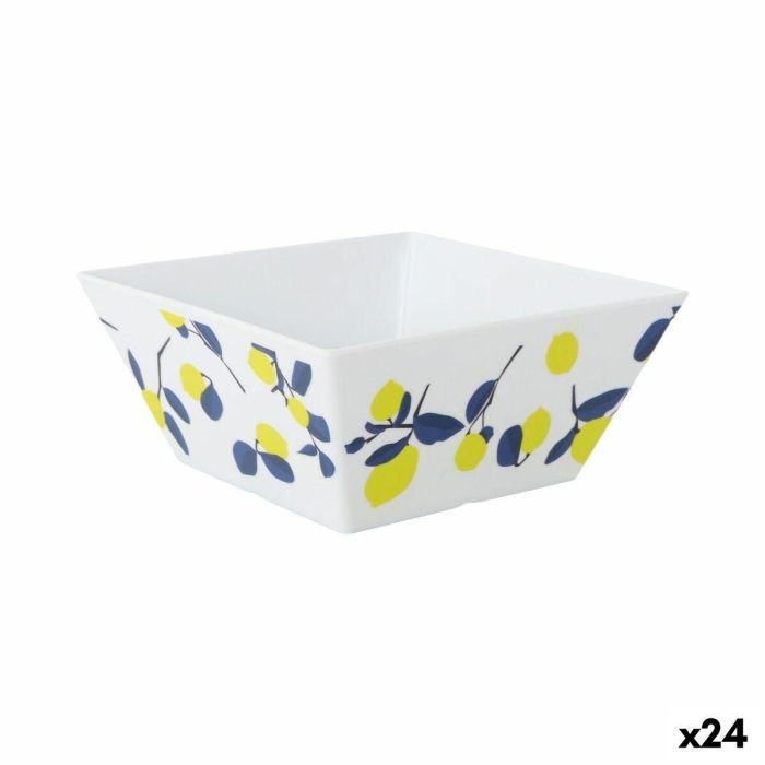 Bol para Aperitivos La Mediterránea Limón 18 x 18 x 8 cm (24 Unidades) Bol para Aperitivos La Mediterránea Limón 18 x 18 x 8 cm (24 Unidades)