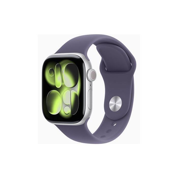 Apple MEU74QL/A Watch Series 11 GPS 42mm Plata Correa Deportiva Niebla Lila 1 Apple MEU74QL/A Watch Series 11 GPS 42mm Plata Correa Deportiva Niebla Lila 1