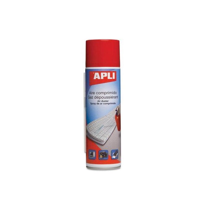 Apli Spray de Aire Comprimido 400 mL para Limpieza de Electrónicos