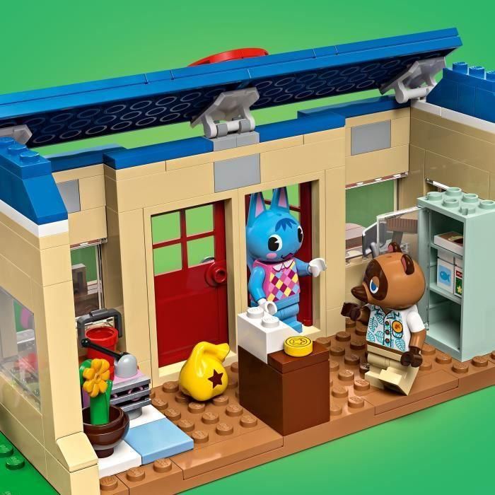 Lego 77050 Animal Crossing MiniNook y Casa de Minina con Minifiguras de Tom Nook y Minina 3