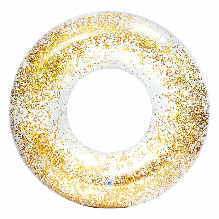 Flotador Hinchable Donut Intex Transparente Purpurina Ø 119 cm (6 Unidades) 5 Flotador Hinchable Donut Intex Transparente Purpurina Ø 119 cm (6 Unidades) 5