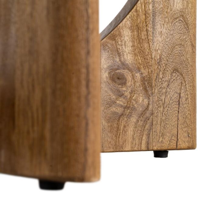 Mesa Comedor Miel Madera de Mango 125 X 125 X 76 cm