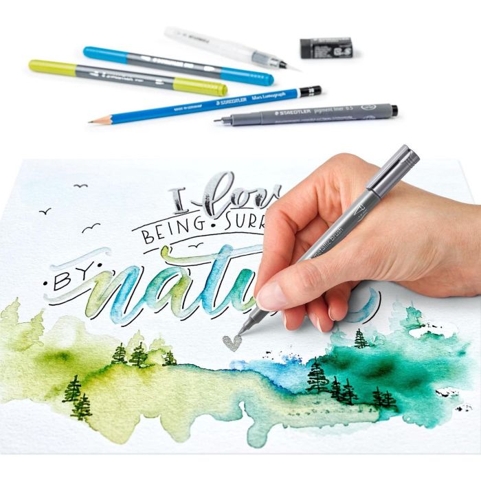 STAEDTLER "Design Journey" Handlettering x Aquarell Set 2 STAEDTLER "Design Journey" Handlettering x Aquarell Set 2
