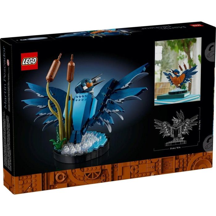 Lego 10331 Icons Kungsfiskaren con Pez Set de Construcción para Adultos, Figuras de Animales de la Fauna, Decoración para Hogar/Oficina 7