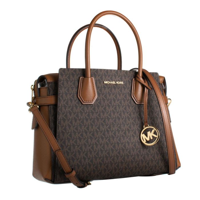 Bolso Mujer Michael Kors 35F2GM9S8B-BROWN 31 x 23 x 12 cm 1 Bolso Mujer Michael Kors 35F2GM9S8B-BROWN 31 x 23 x 12 cm 1
