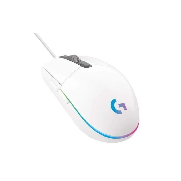 Logitech G102 Lightsync Ratón Gaming Óptico Cableado USB Blanco con RGB
