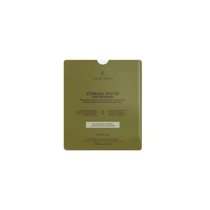 Eternal Youth Mascarilla Facial Oro anti-edad e hidratante para flexibilidad y firmeza de la piel del rostro 1 ud.