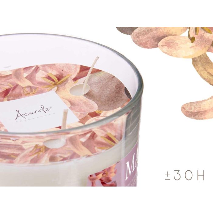 Vela Vaso C Tapa Dorada Lima Pura Y Azahar Acorde 12X8CM (6 Unidades) 3 Vela Vaso C Tapa Dorada Lima Pura Y Azahar Acorde 12X8CM (6 Unidades) 3