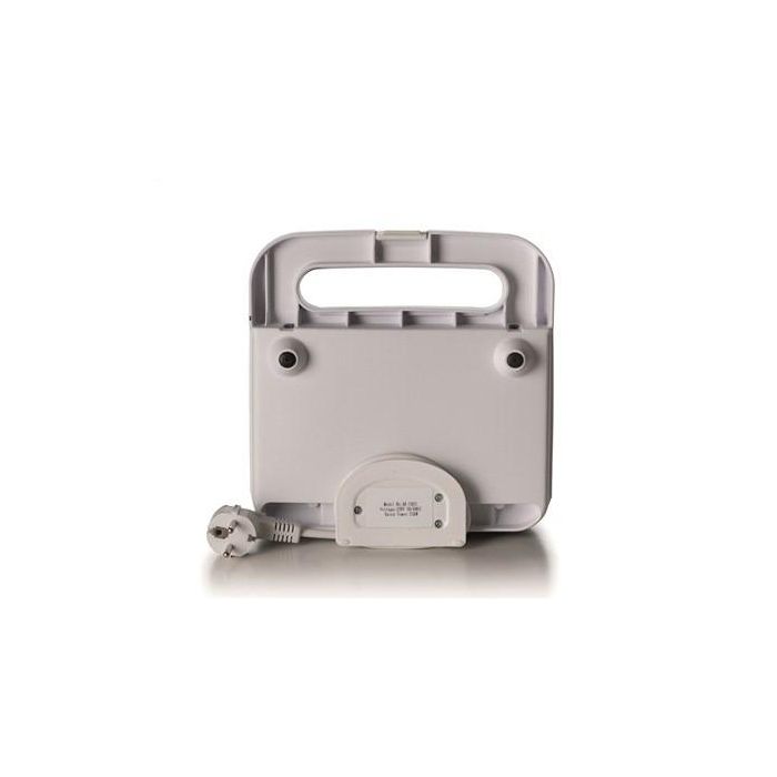 Ariete 1971/01 Sandwichera Breakfast Blanca, Placas Antiadherentes para Sándwiches, Hotdogs, Hamburguesas, Verduras y Carne, Ahorro de Espacio 1 Ariete 1971/01 Sandwichera Breakfast Blanca, Placas Antiadherentes para Sándwiches, Hotdogs, Hamburguesas, Verduras y Carne, Ahorro de Espacio 1