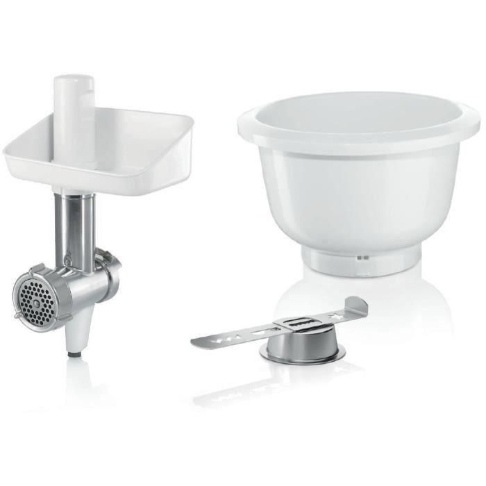 Accesorios Baking Sensation - BOSCH - MUZ5BS1 - Picadora de carne - Rejilla de 5 mm - Accesorio para galletas 4 formas - Bol de 3,9 L Accesorios Baking Sensation - BOSCH - MUZ5BS1 - Picadora de carne - Rejilla de 5 mm - Accesorio para galletas 4 formas - Bol de 3,9 L